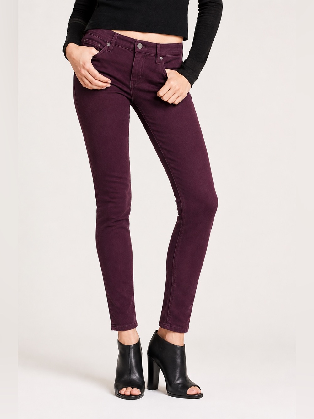 rag & bone THE DRE Jeans Sz 27 in AGED WINE
